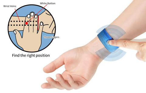 Sugar Control Wristband (Black Color) | (Buy 1 get 1 free)